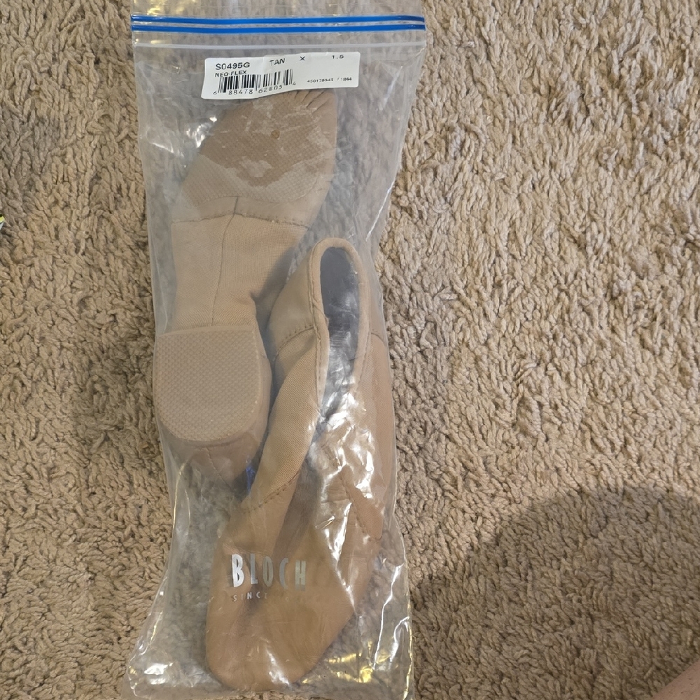 Bloch Beige Jazz Shoes